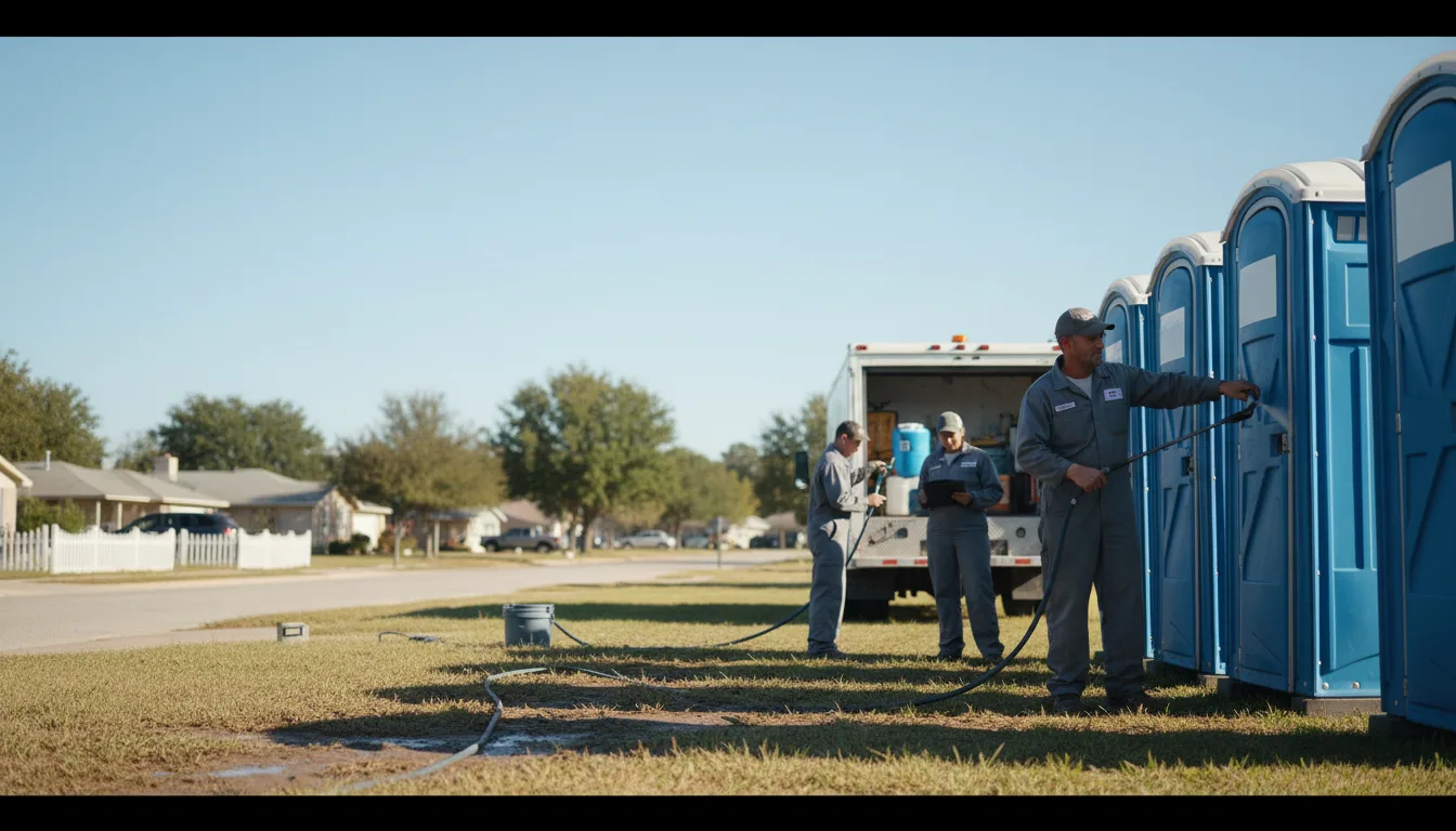 Long-Term Portable Toilet Rental in Isle Saint George, OH near me